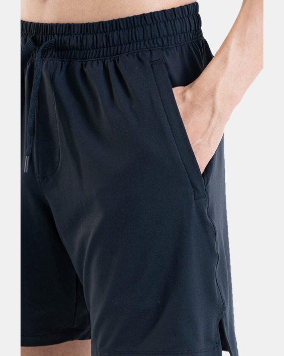 Men's UA Meridian Shorts in Black image number 3